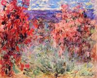 Monet, Claude Oscar - Flowering Trees near the Coast